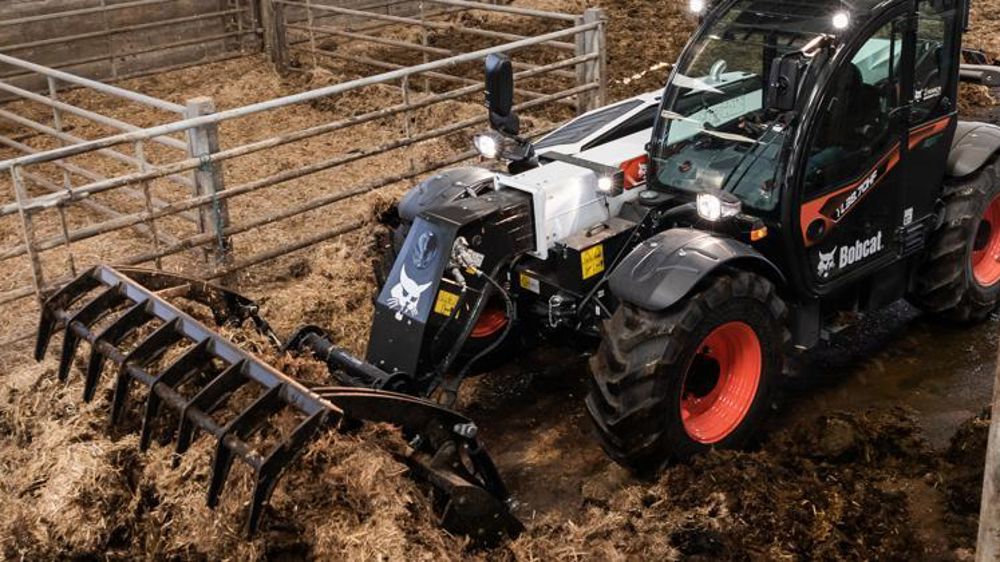 Bobcat introduit une nouvelle génération de chariots télescopiques agricoles avec 7 modèles, de 6 à 8 m de hauteur de levage et de 2,6 à 4,3 t de capacité de levage. © Bobcat